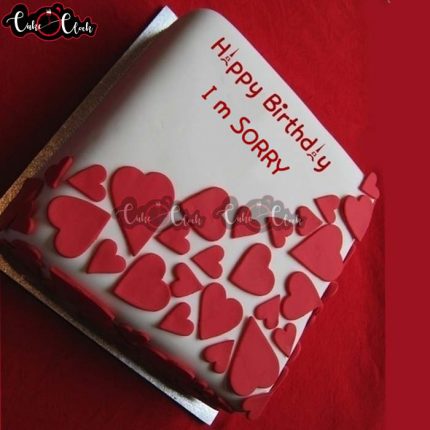 Happy Birthday Sorry Cake