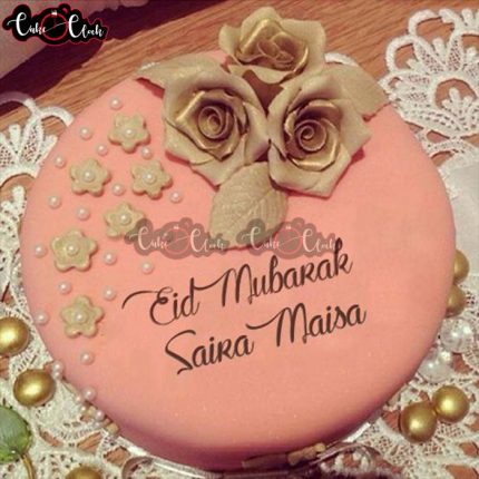 3 Flowers Cake For Eid