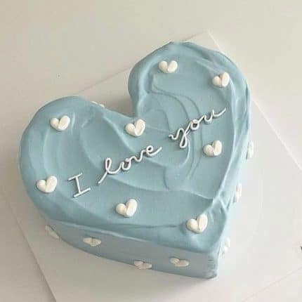 Heart cak
