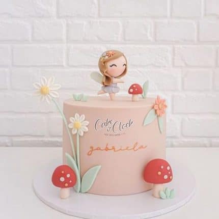 baby girl cake