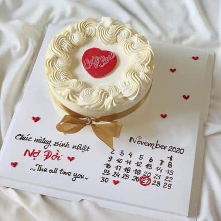 calendar cake