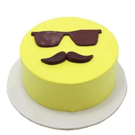 Emoji Theme Cake For Fathers Day Cakes