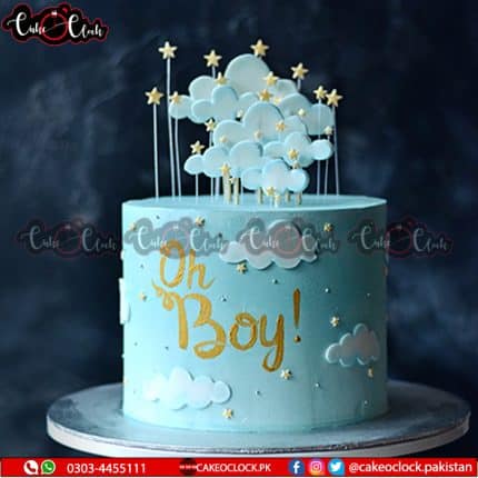 Oh Baby Shower Cake