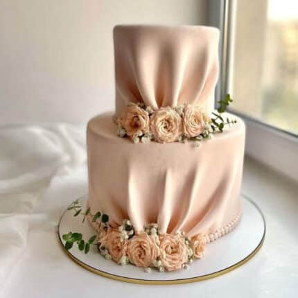 peach cake