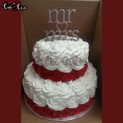 mr & mrs fresh cream cake