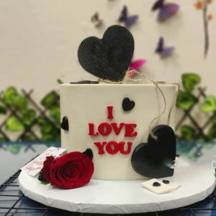 my valentine cake
