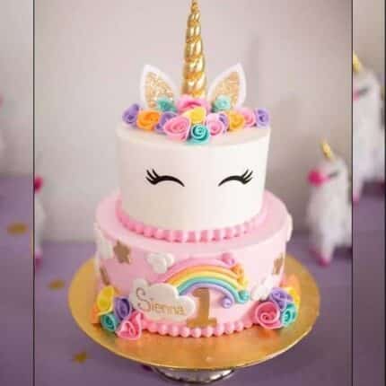 2 tier cake