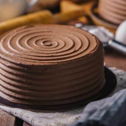 Galaxy Chocolate Cake