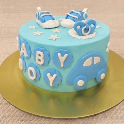 baby boy cake